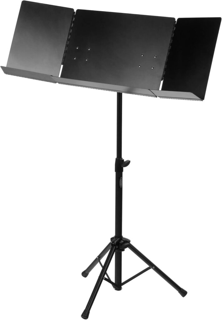 Atriles Musicales Plegables de Metal, Aluminio y Madera